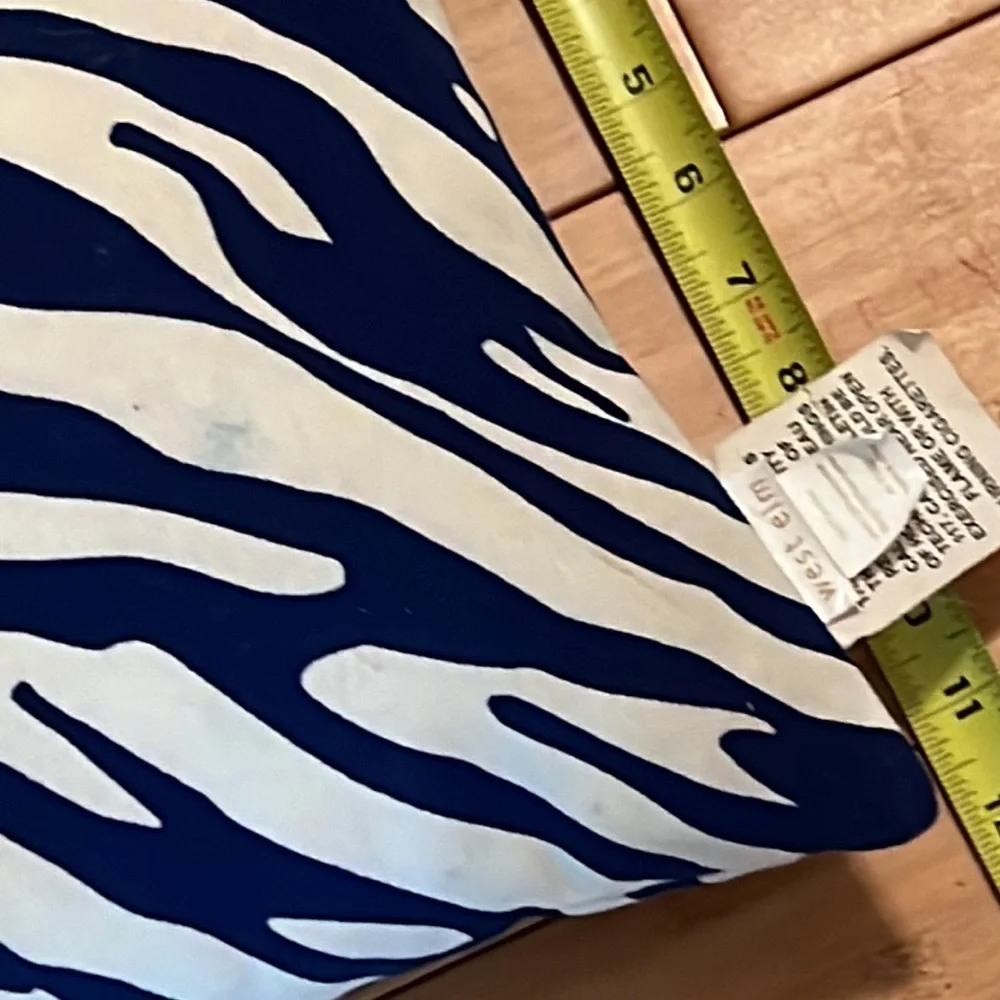 West Elm outdoor pillow 12x21